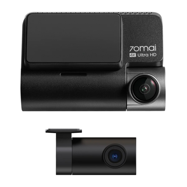 Видеорегистратор 70mai A810-2 Dash Cam 4K HDR Set + Rear Cam RC12 (2 камеры) черный