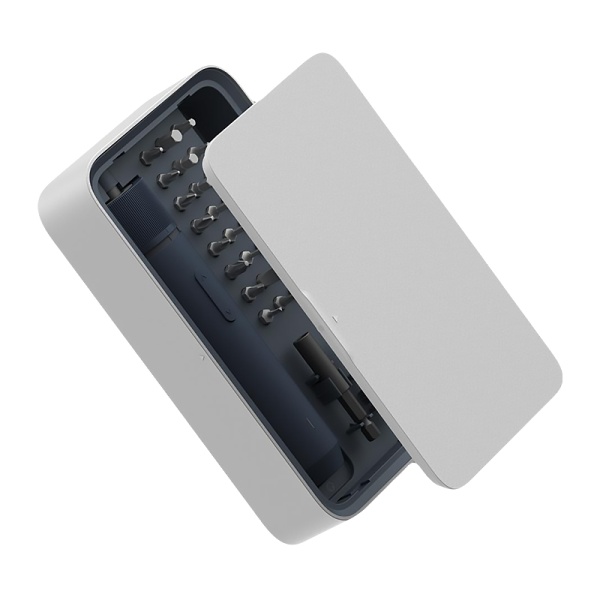 Аккумуляторная отвертка с набором бит Xiaomi HOTO Monkey в кейсе (QWLSD011) белый