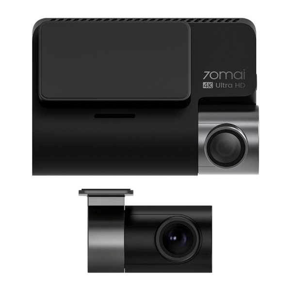 Видеорегистратор 70mai A800S-1 Dash Cam 4K Set + Rear Cam RC06 (2 камеры) черный
