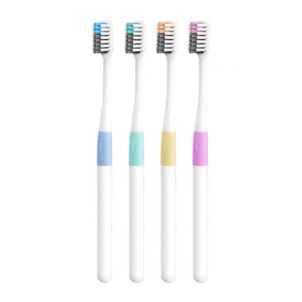 Набор зубных щеток Xiaomi Doctor B Colors 4шт