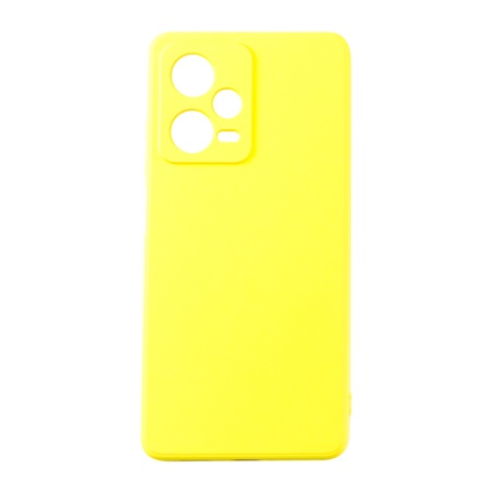 Чехол Colorful Case TPU для Redmi Note 12 Pro 5G лимонно-желтый
