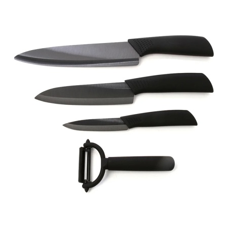 Набор керамических ножей Xiaomi Huo Hou HU0010 (3 ножа и овощечистка)