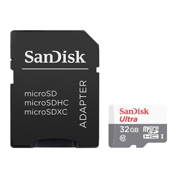 Карта памяти SanDisk Ultra microSDHC 32Gb SDSQUNS-032G-GN3MN
